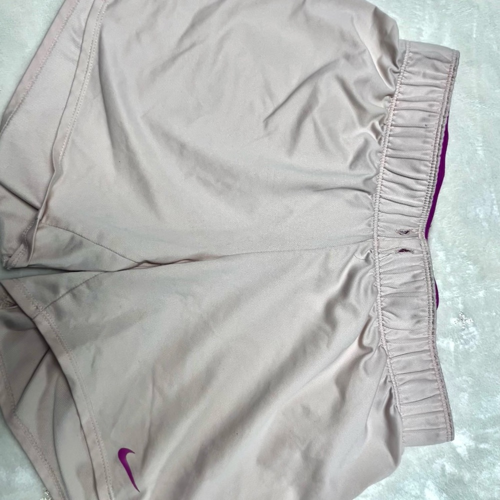 Nike Women's Light Pink Athletic Shorts